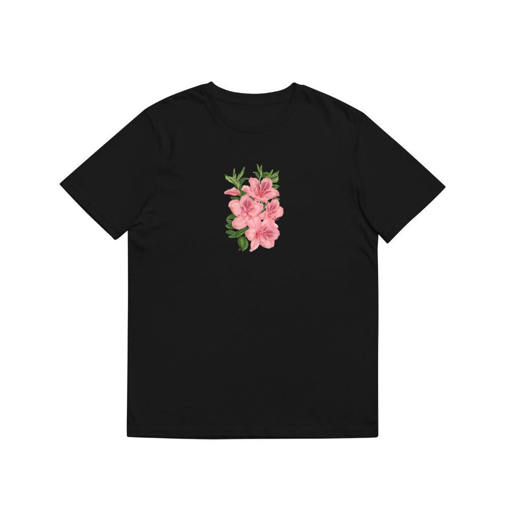 Pink Azalea Flower Illustration T-Shirts