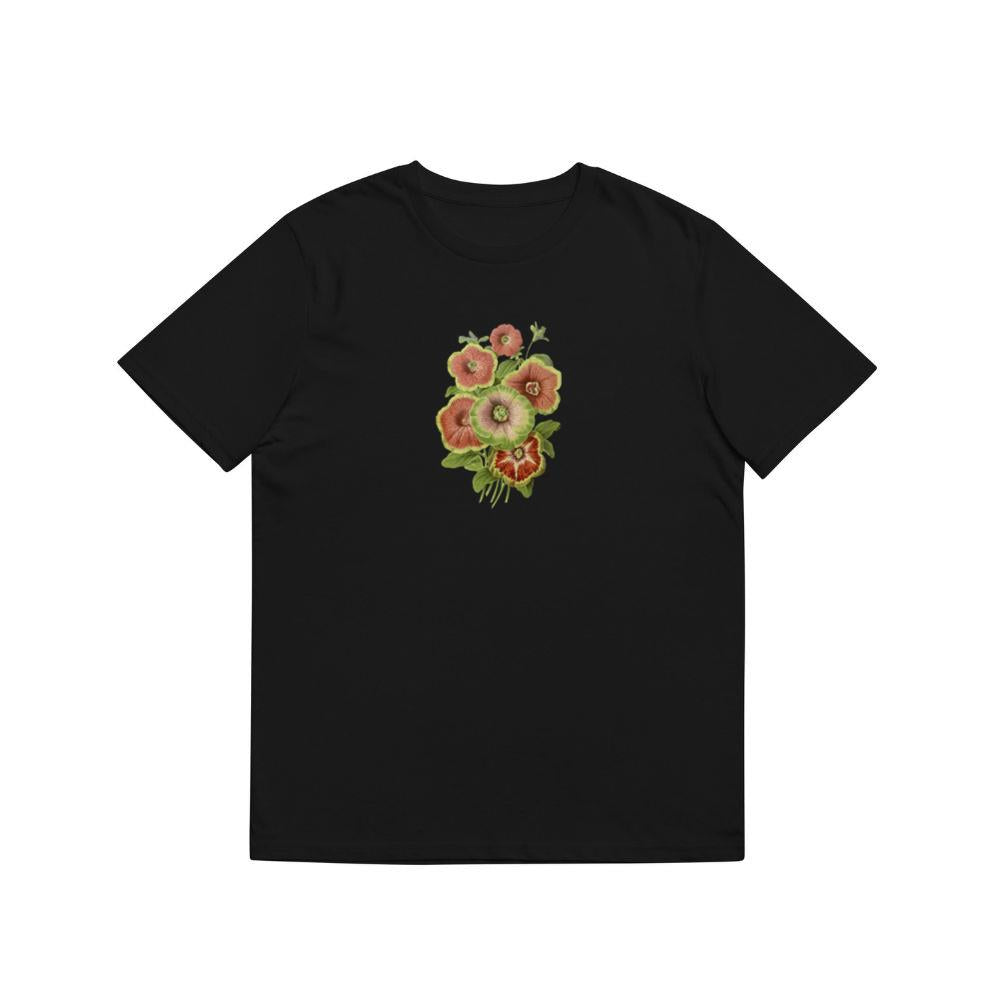 Vintage Illustration of Colorful Flowers T-Shirts