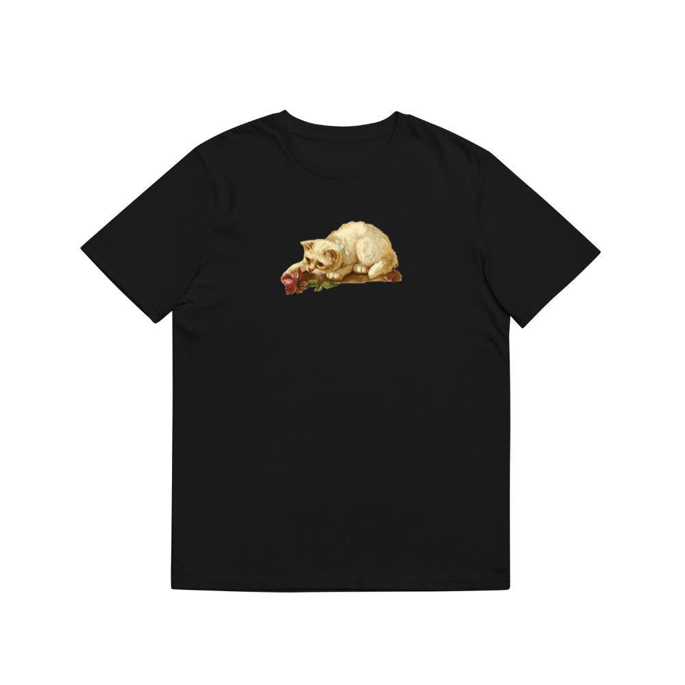 Vintage Kitten Illustration T-Shirts